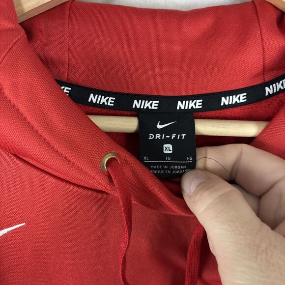 Ball State Cardinals Baseball Nike Hoodie Red Pullover Sweatshirt Mens Size XL - Picture 4 of 6